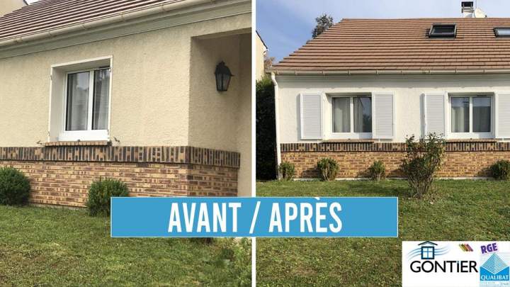 Ravalement de façade Santeny