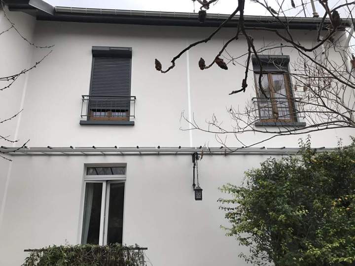 Chantier isolation thermique extérieure Santeny