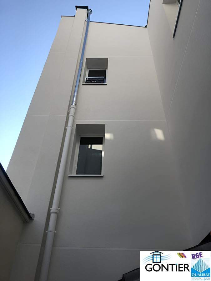 Façade isolée par l’extérieur Santeny