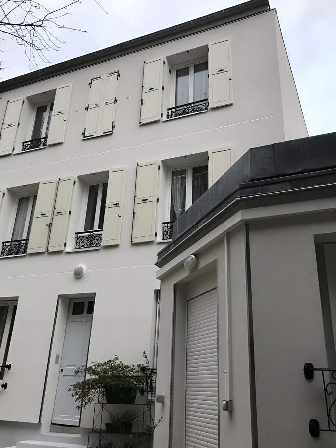 Pose isolant façade Santeny