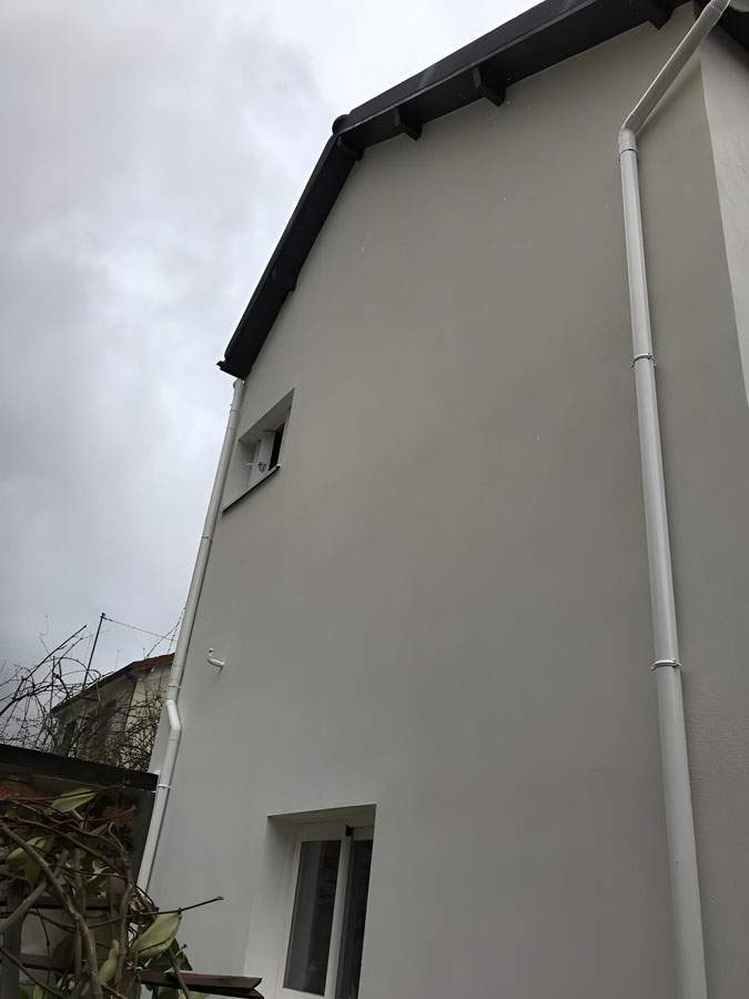 Pose isolant façade Santeny