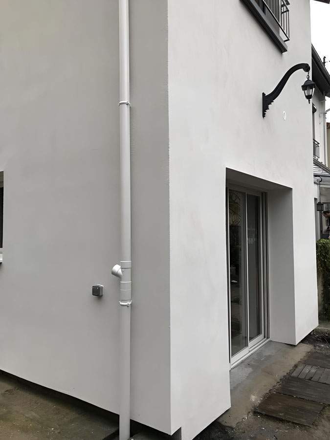 Pose isolant façade Santeny