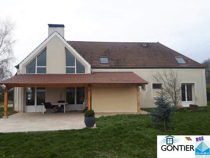 Ravalement enduit façade Santeny