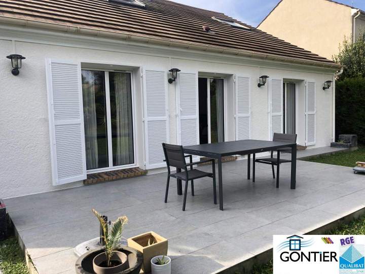 Ravalement enduit façade Santeny