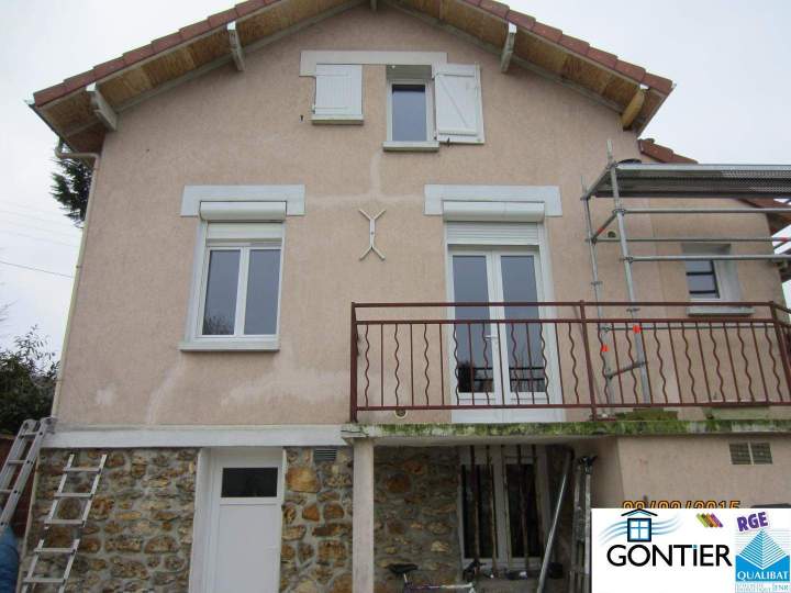 Ravalement et isolation extérieure Santeny