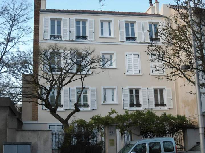 Ravalement façade immeuble Santeny