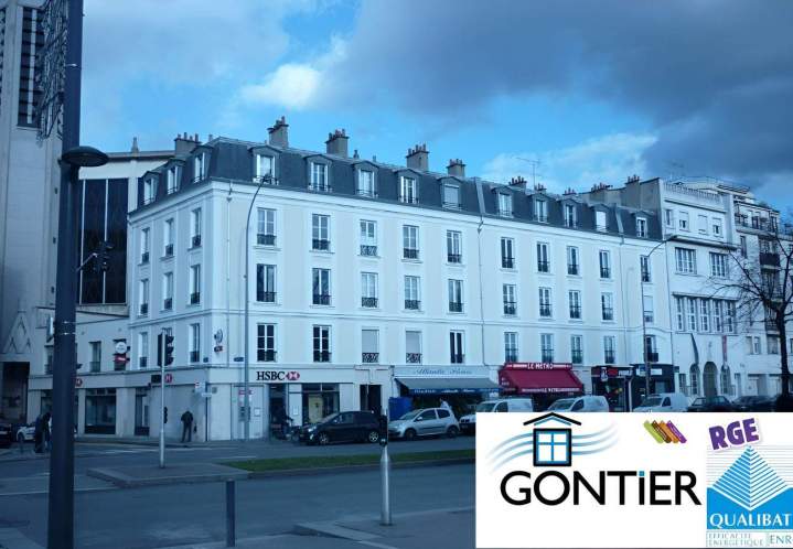 Rénovation façade maison Santeny