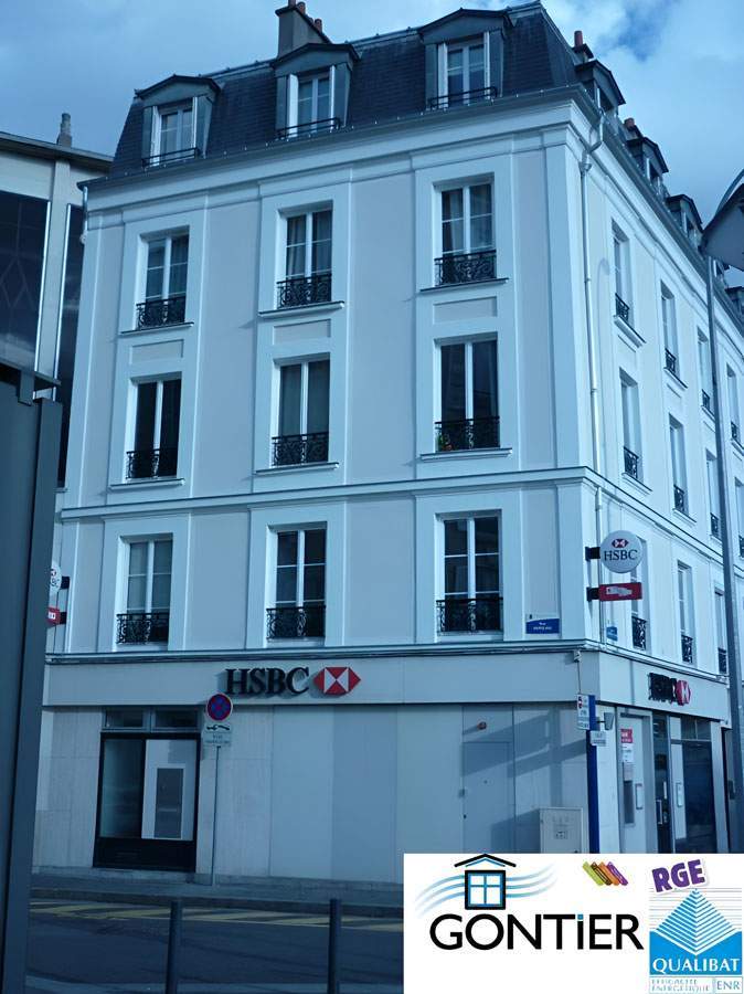 Rénovation façade maison Santeny