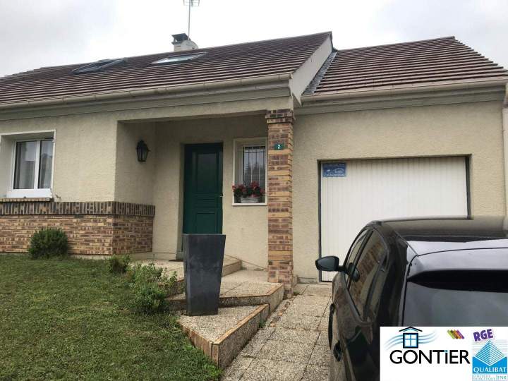 Rénovation façade maison Santeny